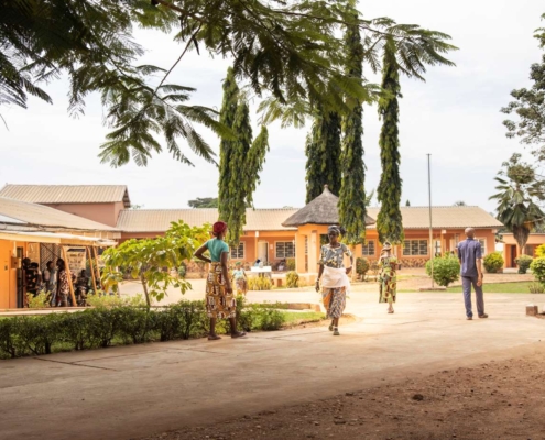 Das APH-Hospital in Benin. Foto Johannes Vogt