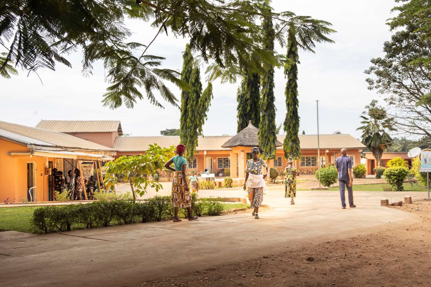 Das APH-Hospital in Benin. Foto Johannes Vogt