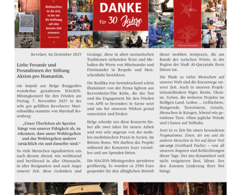 Cover APH Journal Weihnachten 2025