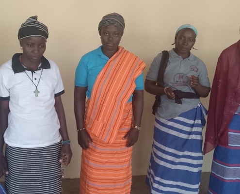 Buamtandi, gewebte Stoffe